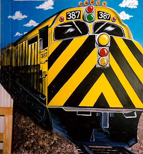 Locomotive Mural